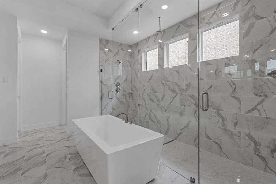 Furnished interior view inside a new home in Saddle Star Estates, Rockwall (Image 13).