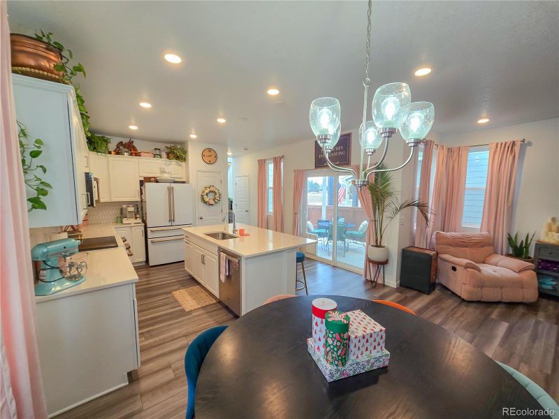 Furnished interior view inside a new home in , Aurora (Image 18).