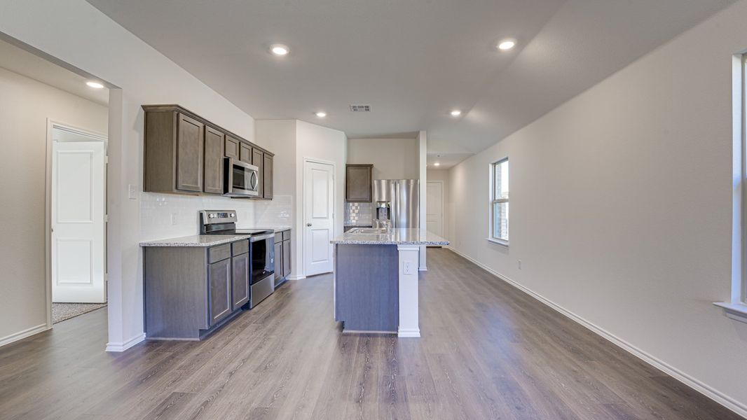 Furnished interior view inside a new home in Blackhawk, Tucson (Image 3). Furnished interior view inside a new home in Blackhawk, Tucson (Image 3).