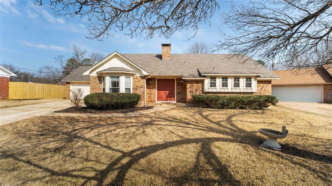Front exterior of a new home in , Texarkana, TX, highlighting curb appeal (Image 1). Front exterior of a new home in , Texarkana, TX, highlighting curb appeal (Image 1).