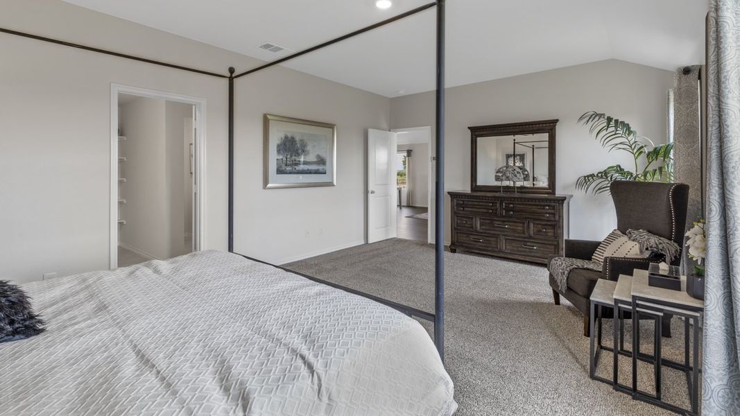 Furnished interior view inside a new home in Crane Crossing, Crandall (Image 15).