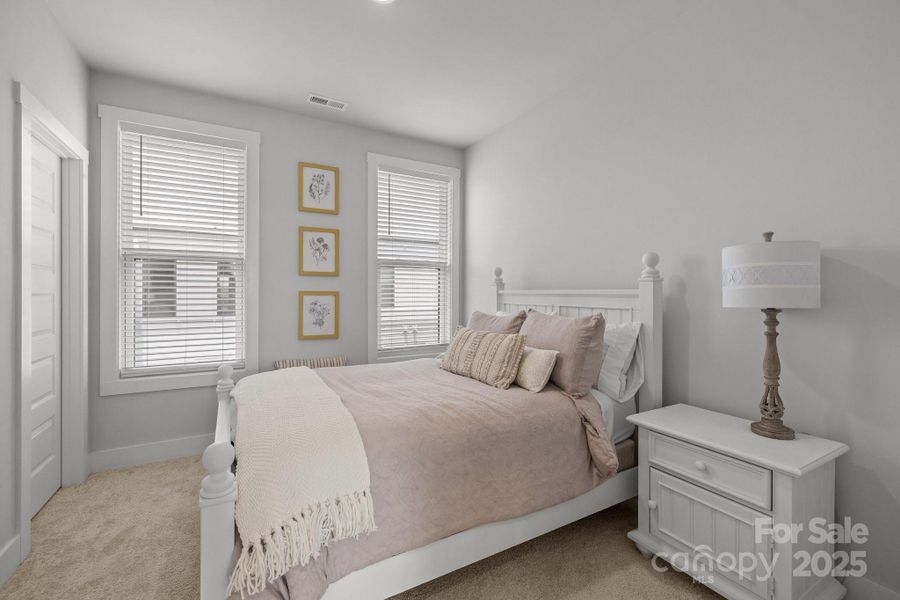 Furnished interior view inside a new home in , Charlotte (Image 19).