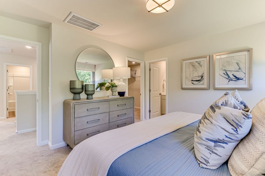 Representative furnished interior of a home built from the Frazier by Stanley Martin Homes in Essence at Bent Creek Village, Thomson (Image 144). Representative furnished interior of a home built from the Frazier by Stanley Martin Homes in Essence at Bent Creek Village, Thomson (Image 144).