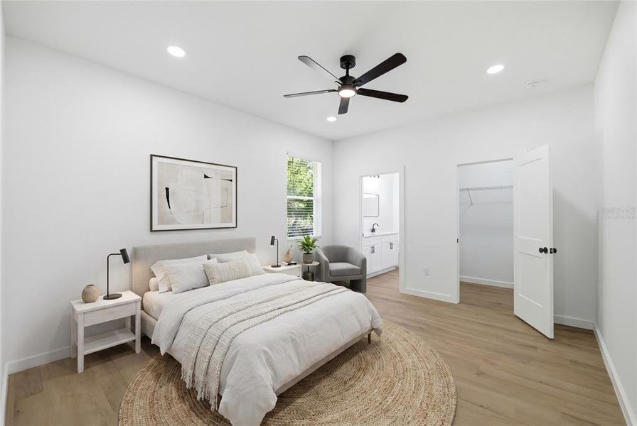 Furnished interior view inside a new home in , Dade City (Image 12).
