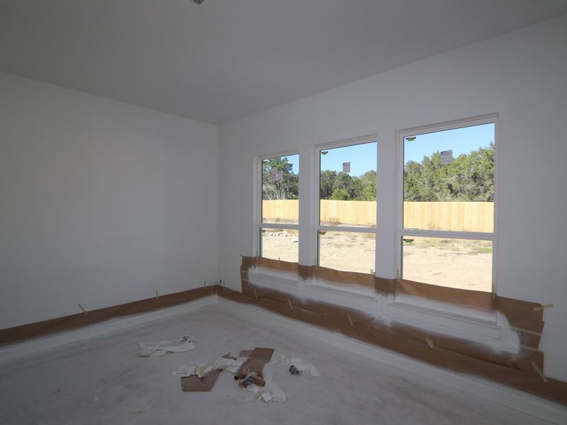 In-progress construction of a new home in Heritage, Dripping Springs, TX (Image 6).