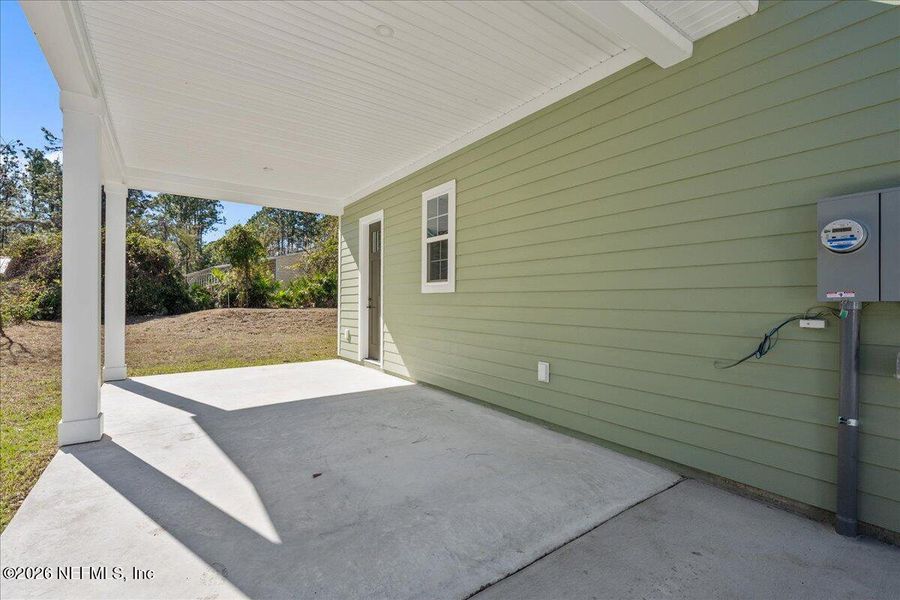 Exterior details and patio area of a home in , Palatka (Image 14). Exterior details and patio area of a home in , Palatka (Image 14).