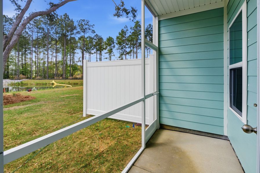 Representative exterior details of a home built from the Addison by Beazer Homes in Ashley Walk Townes, Charleston (Image 3).