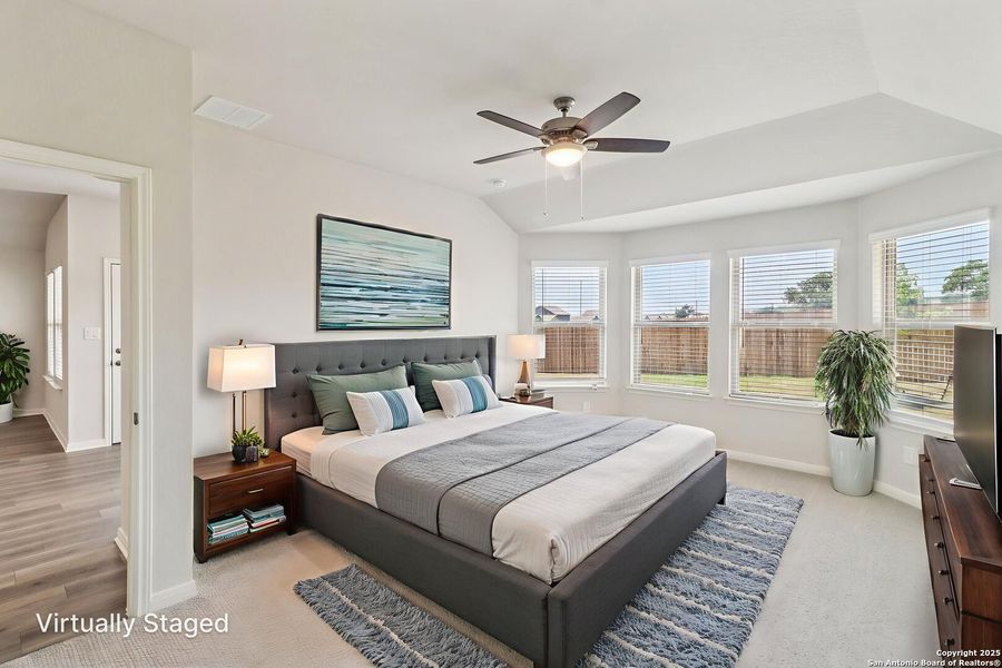 Furnished interior view inside a new home in Kallison Ranch, San Antonio (Image 8).