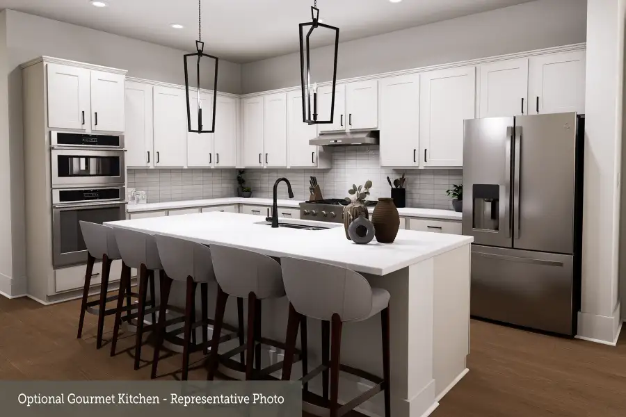 The Crystal Beach - Optional Cooktop Kitchen