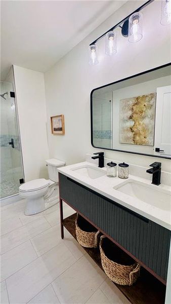 Furnished interior view inside a new home in , Roswell (Image 8).