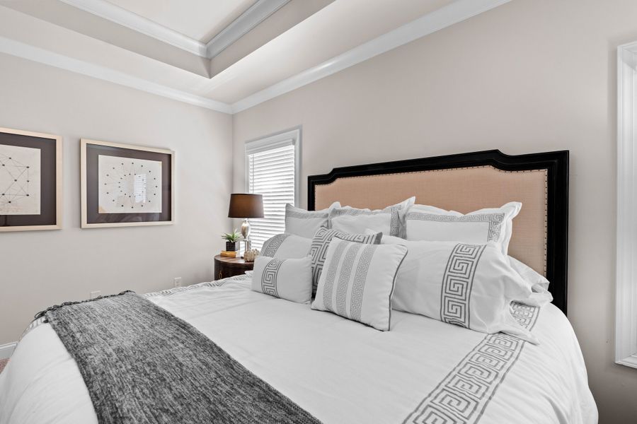 Representative furnished interior of a home built from the The Castleberry by The Providence Group in Palisades Single Family, Cumming (Image 54).