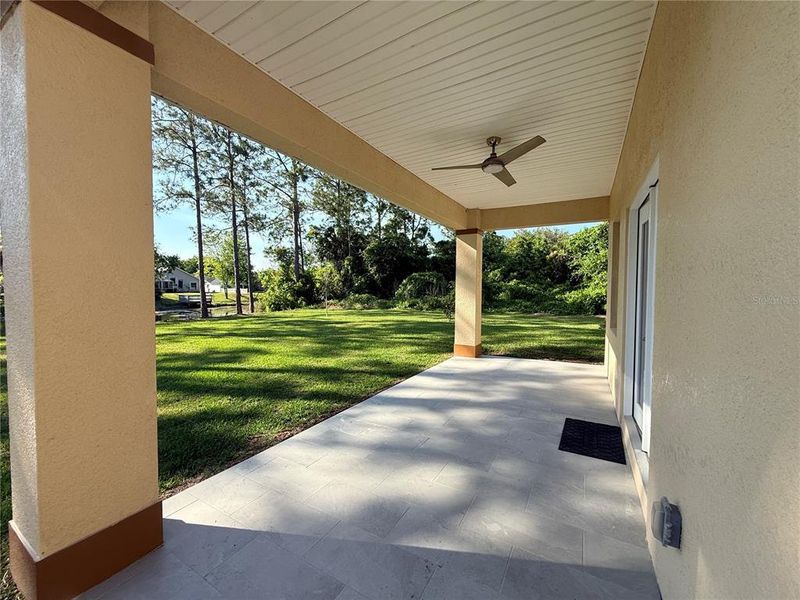 Exterior details and patio area of a home in , Palm Coast (Image 33).