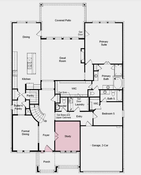 Additional Highlights Include: 4th bath upstairs, 42" front entry, study in place of flex. Photos are for representative purposes only.