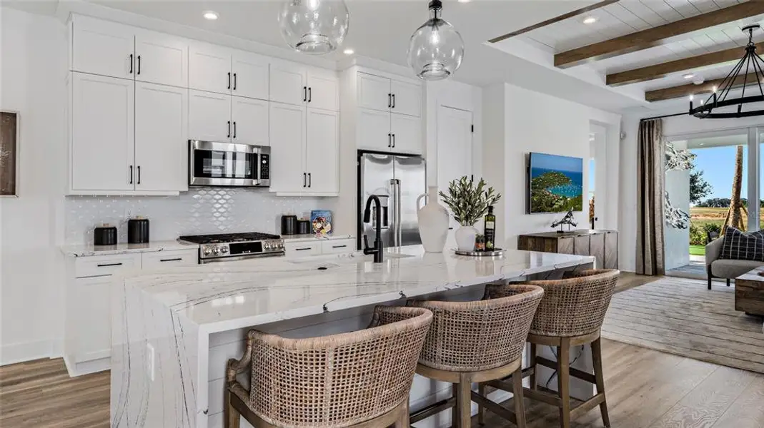 Furnished interior view inside a new home in Cresswind at Lake Harris, Tavares (Image 4). Furnished interior view inside a new home in Cresswind at Lake Harris, Tavares (Image 4).
