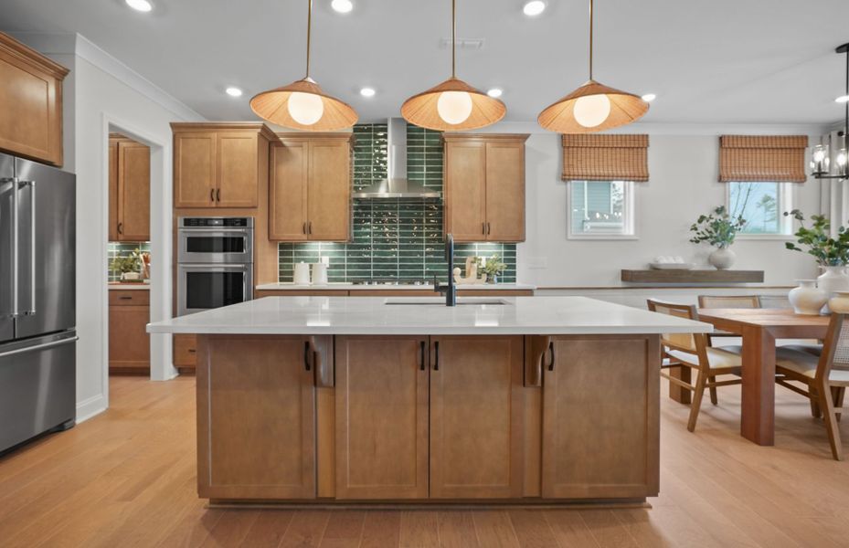 Furnished interior view inside a new home in Elmbrook, Indian Trail (Image 15).