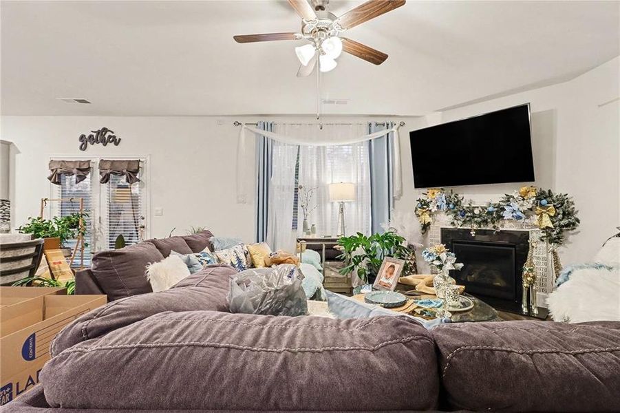 Furnished interior view inside a new home in , Lithonia (Image 8).