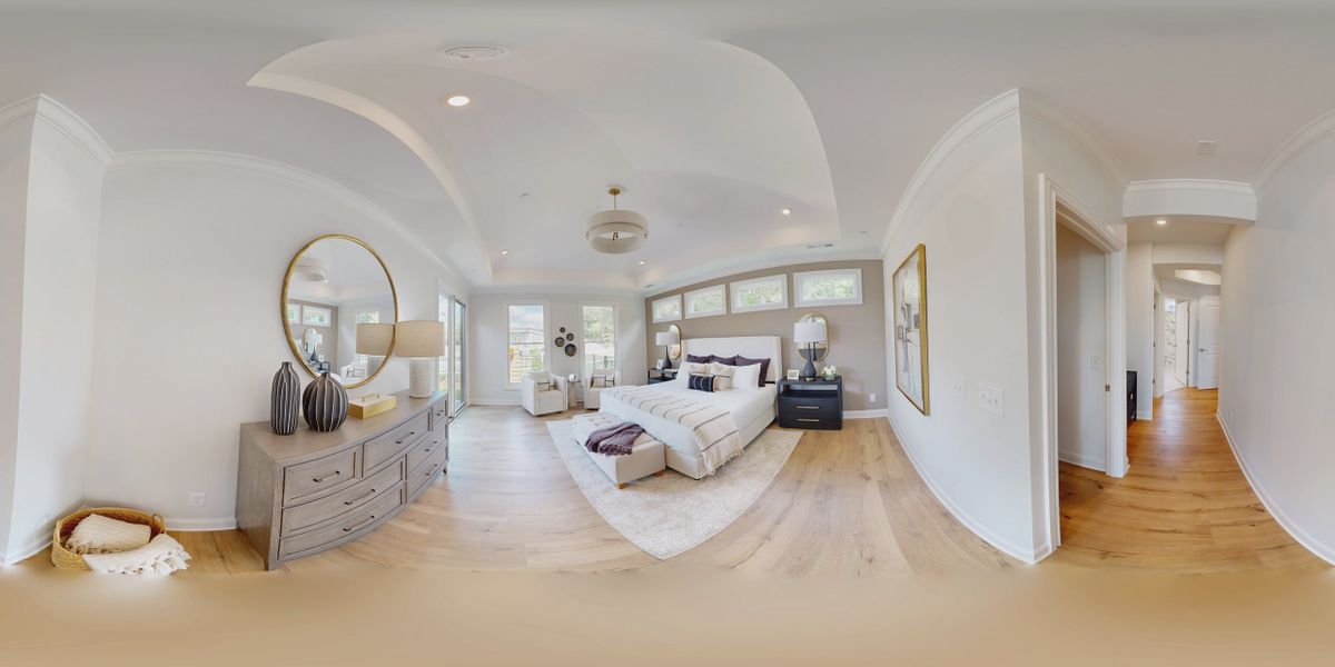 Representative furnished interior of a home built from the Promenade by Epcon Communities in The Courtyards on the Greenway, Matthews (Image 46).