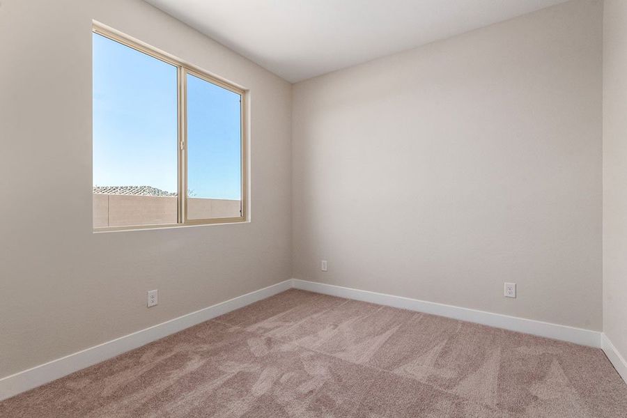 Representative unfurnished interior of a home built from the Zafiro by Taylor Morrison in CantaMia at Estrella 55+, Goodyear (Image 26).