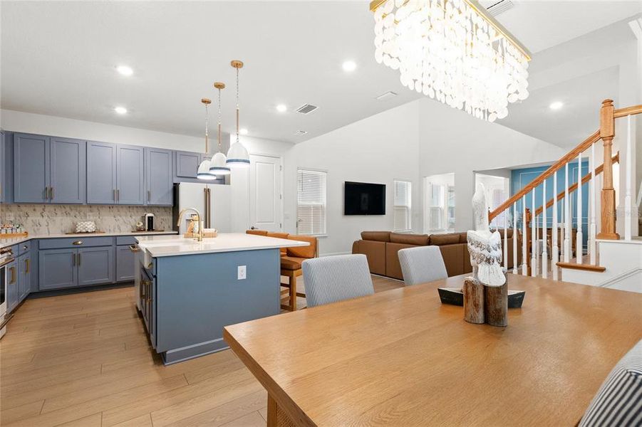 Furnished interior view inside a new home in Harvest at Ovation, Winter Garden (Image 28).