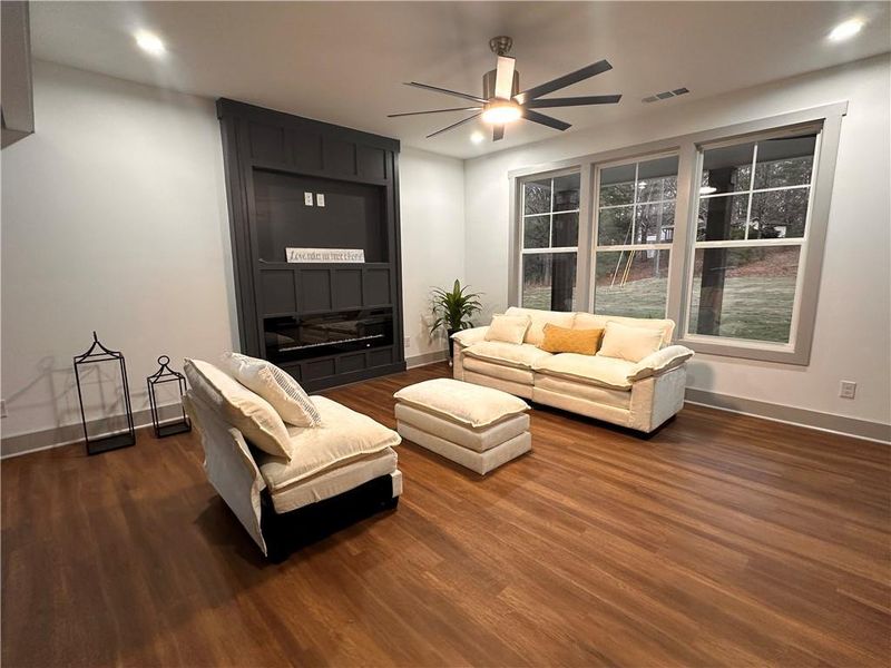 Furnished interior view inside a new home in , Covington (Image 4). Furnished interior view inside a new home in , Covington (Image 4).