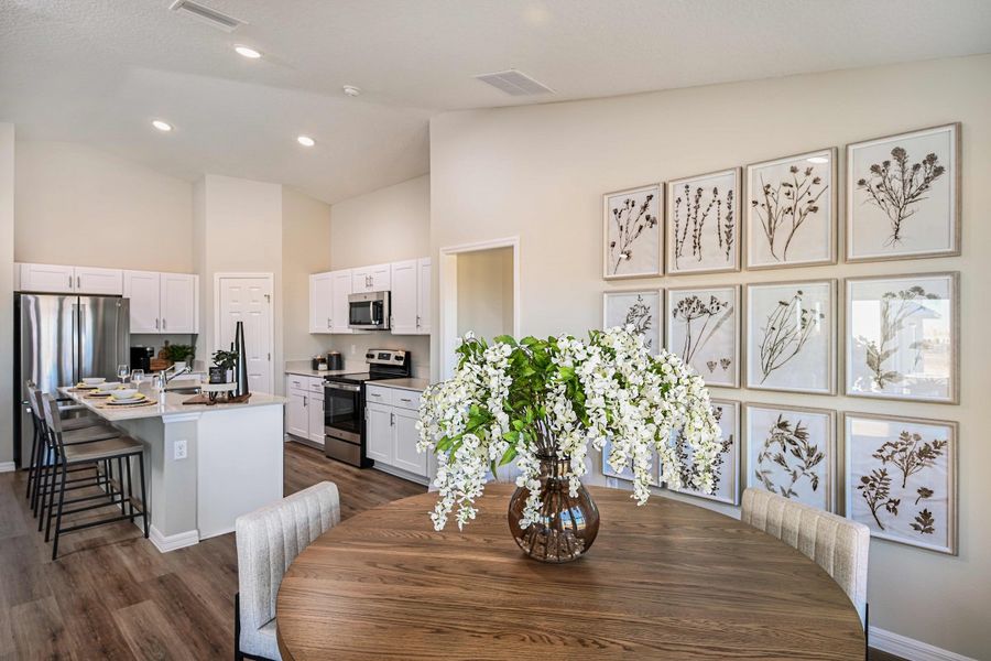 Furnished interior view inside a new home in Crosswinds, Haines City (Image 6).