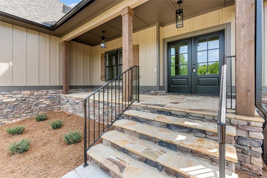 Exterior details and patio area of a home in , Carrollton (Image 3).