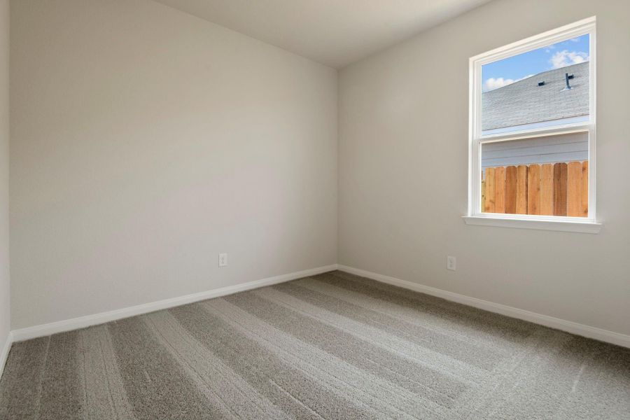Spacious, unfurnished interior of a new home in Trails at Cochran Ranch, Waller (Image 18). Spacious, unfurnished interior of a new home in Trails at Cochran Ranch, Waller (Image 18).