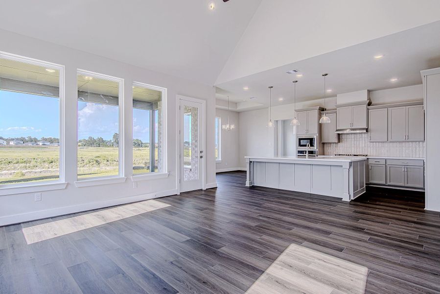 Furnished interior view inside a new home in WaterStone, Montgomery (Image 16). Furnished interior view inside a new home in WaterStone, Montgomery (Image 16).