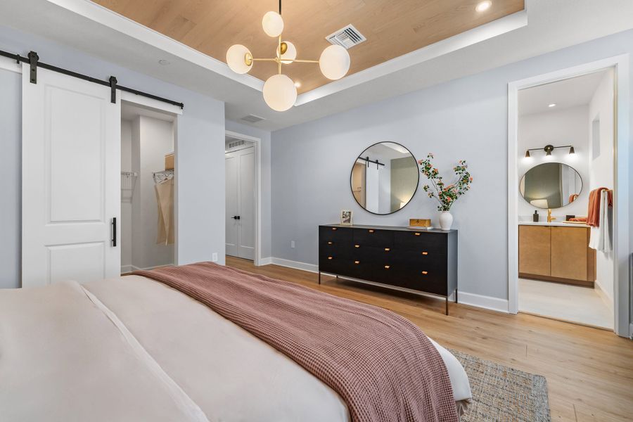 Representative furnished interior of a home built from the Seaglass by Tri Pointe Homes in EvenTide, New Smyrna Beach (Image 36).