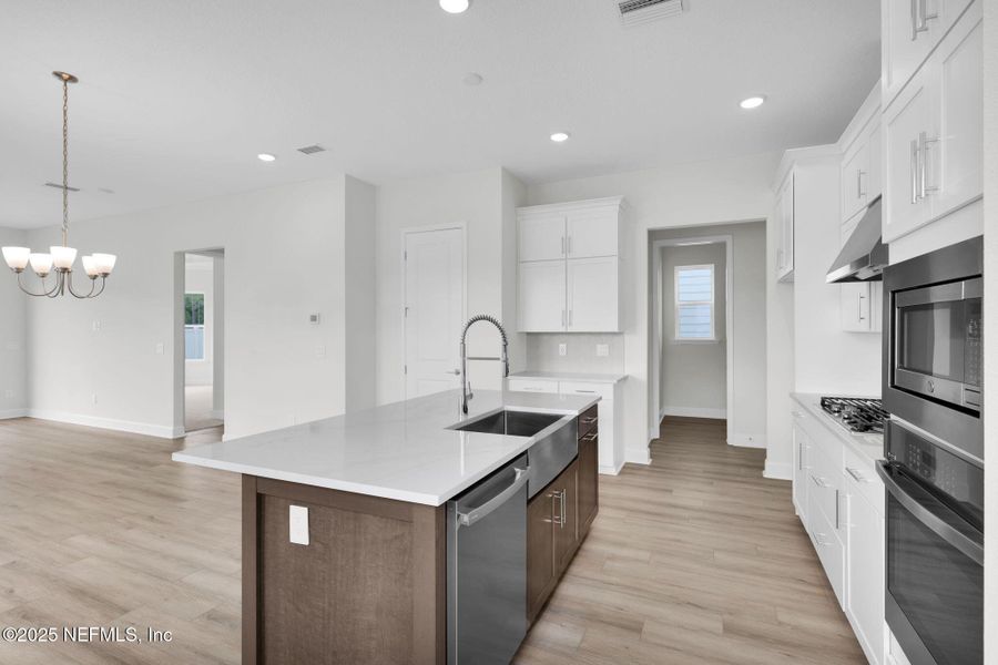 Furnished interior view inside a new home in Seabrook Village at Seabrook, Ponte Vedra (Image 10).