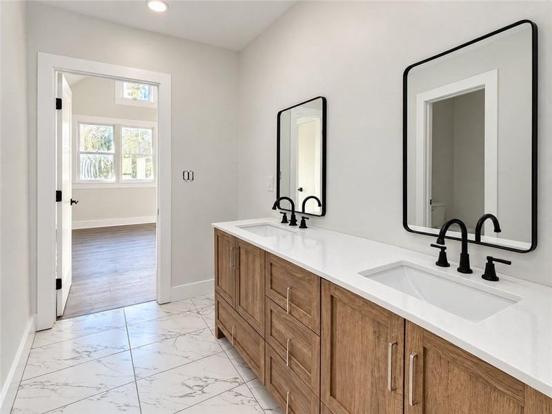Furnished interior view inside a new home in , Winston (Image 12).