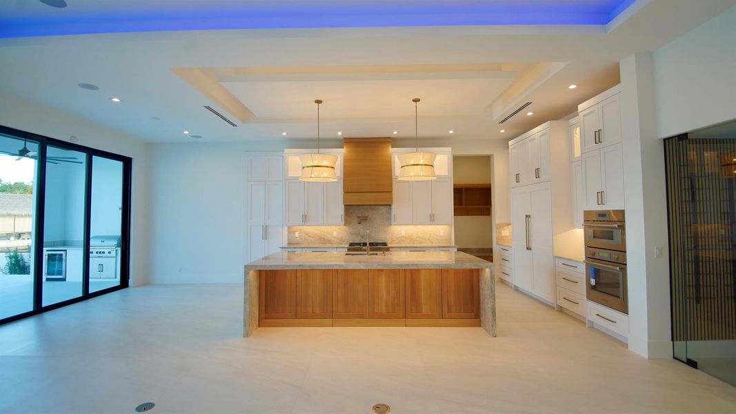 Furnished interior view inside a new home in , Palm Beach Gardens (Image 51).