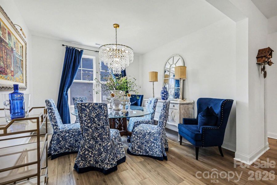 Furnished interior view inside a new home in Lakeside Glen, York (Image 14).