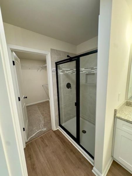 Furnished interior view inside a new home in Medlock Park, Austell (Image 24).