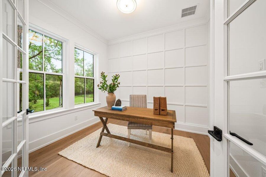 Furnished interior view inside a new home in , Jacksonville (Image 8).