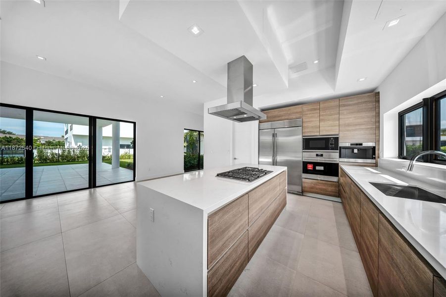 Furnished interior view inside a new home in , Weston (Image 17).