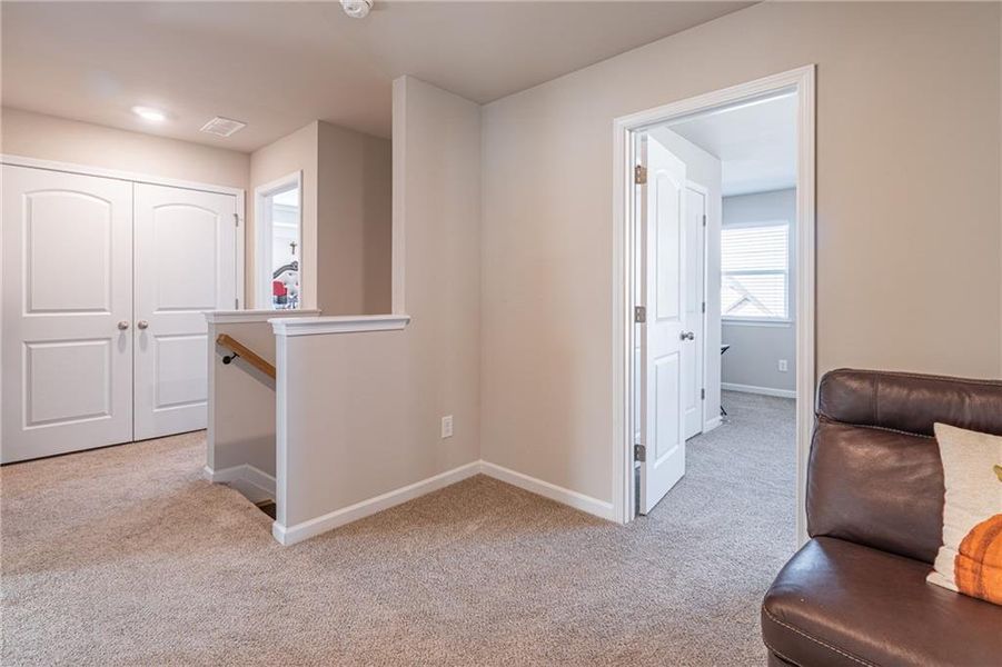 Furnished interior view inside a new home in Enclave at Brookside Crossing, Auburn (Image 12).