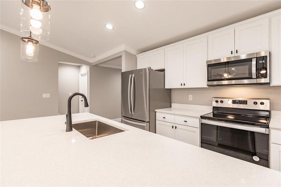 Furnished interior view inside a new home in , Cape Coral (Image 17).