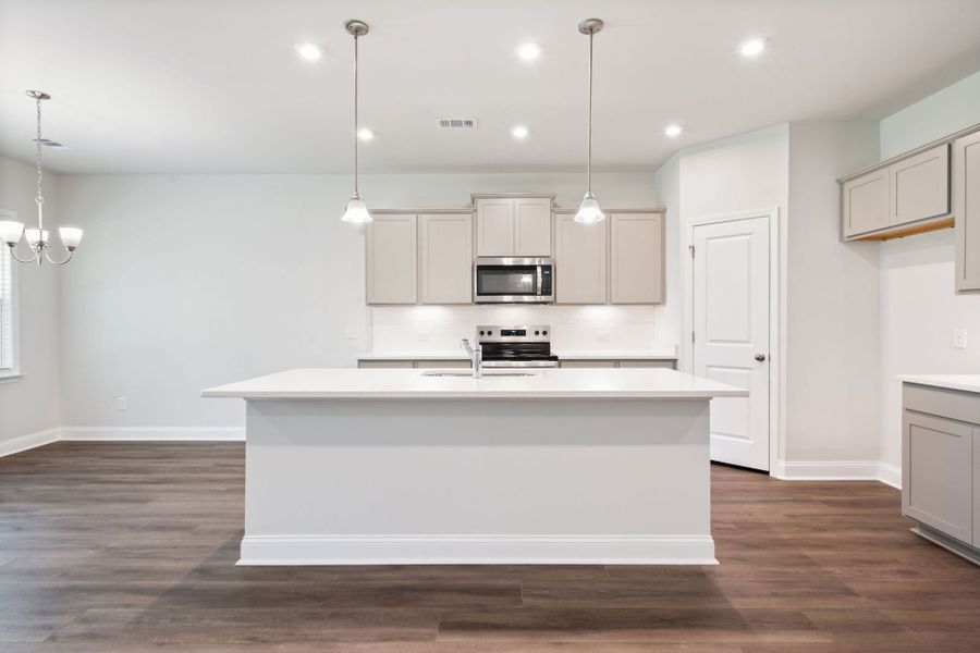 Furnished interior view inside a new home in Waterways, Richmond Hill (Image 3). Furnished interior view inside a new home in Waterways, Richmond Hill (Image 3).