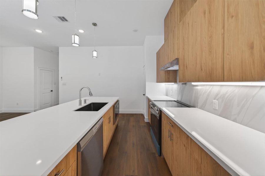 Furnished interior view inside a new home in , Houston (Image 19). Furnished interior view inside a new home in , Houston (Image 19).