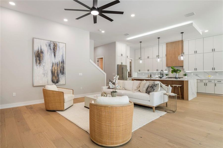 Furnished interior view inside a new home in , Winter Park (Image 48).