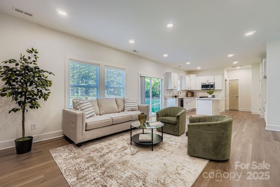 Furnished interior view inside a new home in , Concord (Image 10). Furnished interior view inside a new home in , Concord (Image 10).