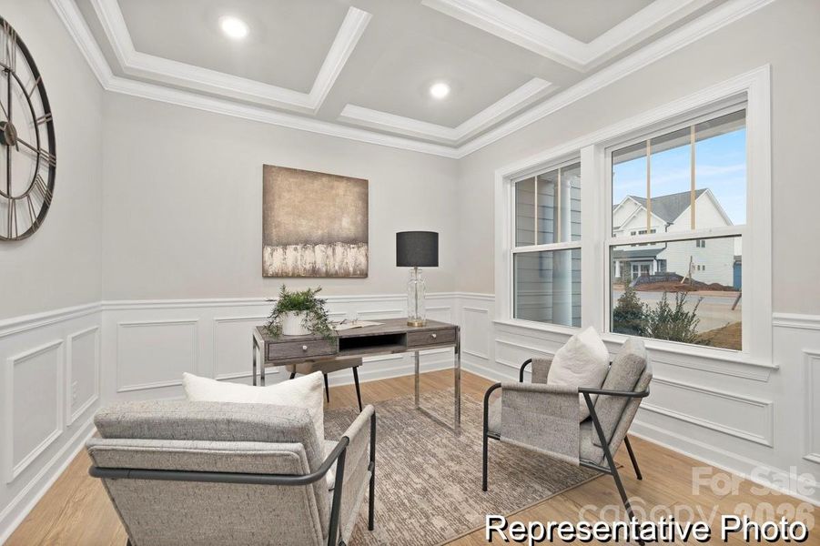 Furnished interior view inside a new home in Huntington Hills, Lincolnton (Image 5).