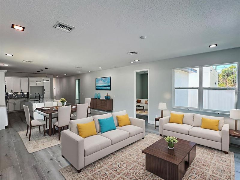 Furnished interior view inside a new home in , Apopka (Image 9).