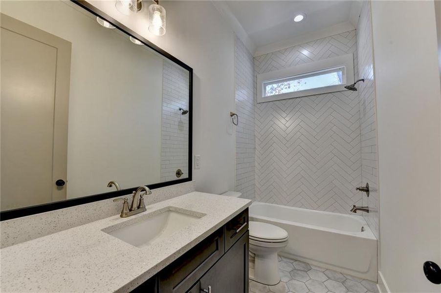 Furnished interior view inside a new home in , Buford (Image 14).