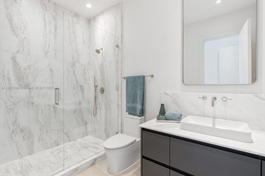 Furnished interior view inside a new home in , Miami (Image 4).