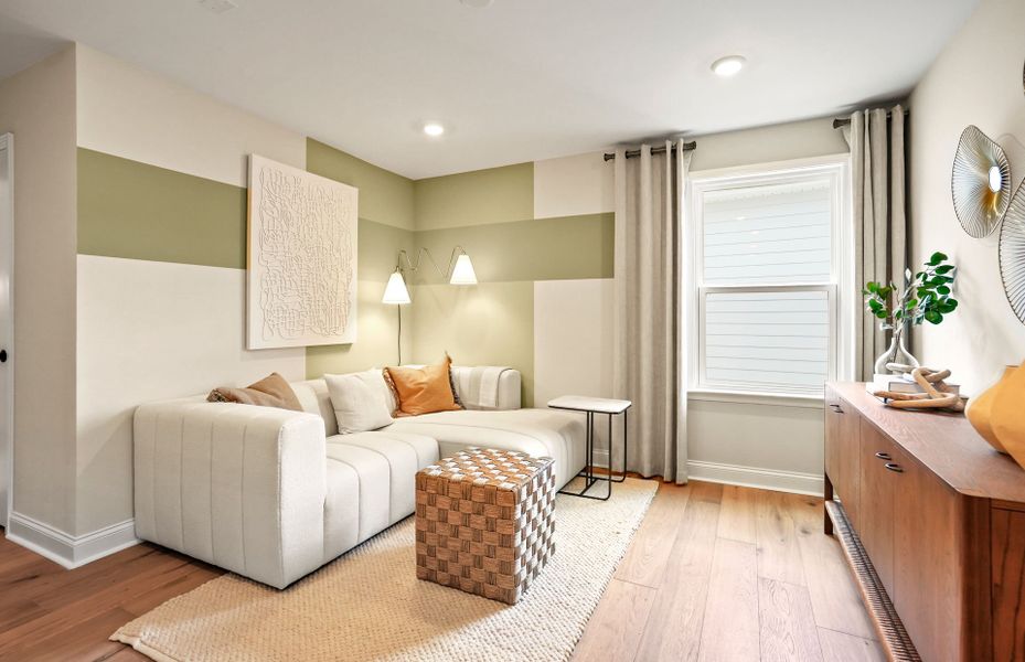 Furnished interior view inside a new home in Forest Creek, Waxhaw (Image 17). Furnished interior view inside a new home in Forest Creek, Waxhaw (Image 17).