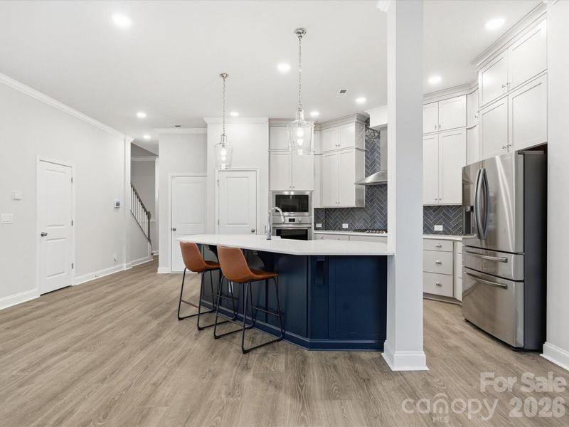 Furnished interior view inside a new home in , Cornelius (Image 9).