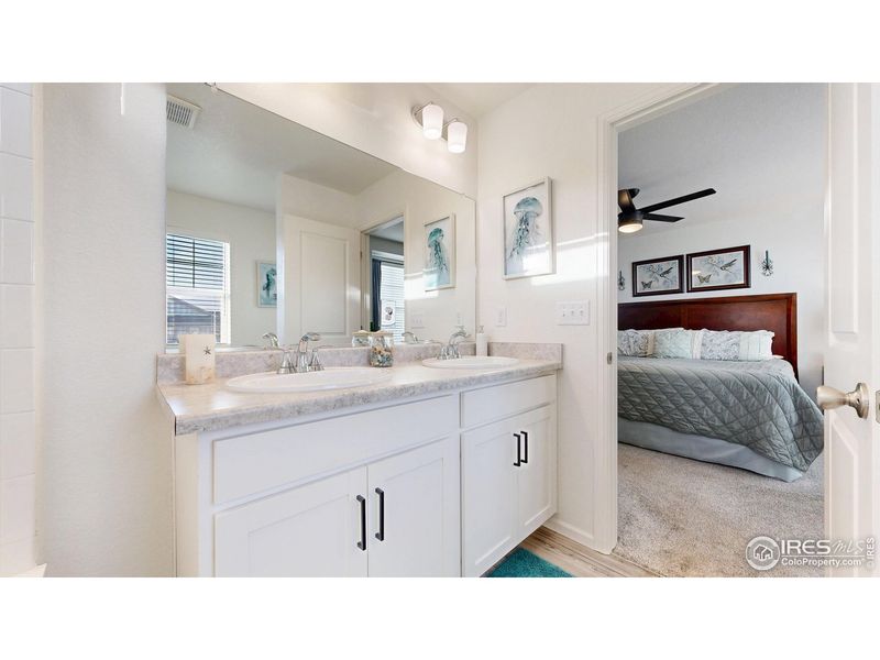 Furnished interior view inside a new home in , Commerce City (Image 35).