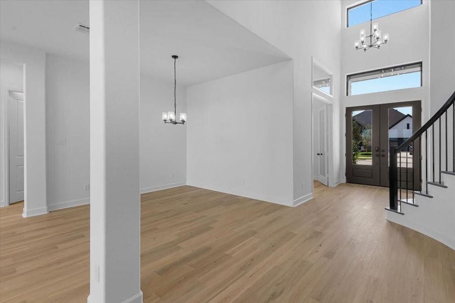 Spacious, unfurnished interior of a new home in Jordan Ranch 70′ Lots, Fulshear (Image 22). Spacious, unfurnished interior of a new home in Jordan Ranch 70′ Lots, Fulshear (Image 22).
